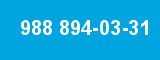 988 894-03-31